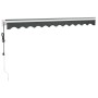 Toldo retráctil automático gris antracita 3,5x2,5 m by , Awnings - Ref: Foro24-3154487, Price: 296,56 €, Discount: %