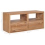 Mueble de TV madera maciza de teca 90x30x40 cm von , TV-Möbel - Ref: Foro24-282848, Preis: 242,40 €, Rabatt: %