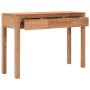 Mesa consola de madera maciza de teca 110x35x75 cm de , Mesas auxiliares - Ref: Foro24-287229, Precio: 233,81 €, Descuento: %