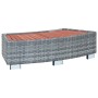 Escalón de bañera de hidromasaje ratán PE gris 92x45x25 cm von , Pooltreppen und Rampen - Ref: Foro24-46461, Preis: 108,22 €,...