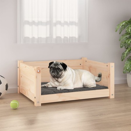 Cama para perros madera maciza de pino 65,5x50,5x28 cm von , Betten für Hunde - Ref: Foro24-821447, Preis: 53,46 €, Rabatt: %