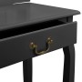 Tocador y taburete madera paulownia negro 65x36x128 cm de , Tocadores para dormitorios - Ref: Foro24-289336, Precio: 161,93 €...