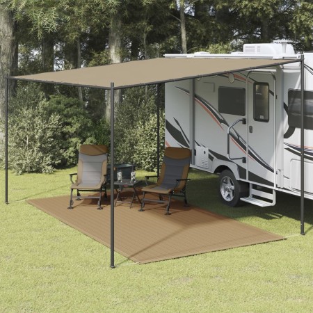 Alfombra para tienda de campaña gris taupe 250x350 cm by , Tent Accessories - Ref: Foro24-310742, Price: 34,32 €, Discount: %