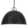 Lámpara colgante vintage redonda 25 W negra 41 cm E27 by , Lamps - Ref: Foro24-320543, Price: 71,34 €, Discount: %