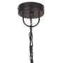 Lámpara colgante vintage redonda 25 W negra 41 cm E27 by , Lamps - Ref: Foro24-320543, Price: 71,34 €, Discount: %