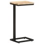 Mesitas auxiliares 2 uds madera mango rugosa 31,5x24,5x64,5 cm by , Side tables - Ref: Foro24-321970, Price: 112,72 €, Discou...