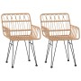 Juego de comedor de jardín 3 piezas ratán sintético by , Garden sets - Ref: Foro24-3157859, Price: 226,89 €, Discount: %