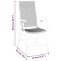 Juego de comedor de jardín 7 piezas ratán sintético negro by , Garden sets - Ref: Foro24-3156513, Price: 512,97 €, Discount: %