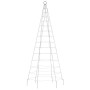 Árbol de Navidad en asta de bandera 200 LED de colores 180 cm by , Christmas lights - Ref: Foro24-358110, Price: 25,52 €, Dis...