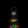 Árbol de Navidad en asta de bandera 200 LED de colores 180 cm by , Christmas lights - Ref: Foro24-358110, Price: 25,52 €, Dis...