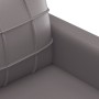 Juego de sofás con cojines 3 piezas cuero sintético gris von , Sofas - Ref: Foro24-3201395, Preis: 546,38 €, Rabatt: %