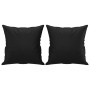 Juego de sofás con cojines 3 piezas cuero sintético negro by , Sofas - Ref: Foro24-3201348, Price: 667,45 €, Discount: %