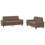 Juego de sofás 2 piezas tela marrón by , Sofas - Ref: Foro24-3201885, Price: 472,66 €, Discount: %