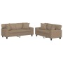 Juego de sofás con cojines 2 piezas cuero sintético capuchino von , Sofas - Ref: Foro24-3201928, Preis: 533,60 €, Rabatt: %