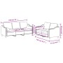 Juego de sofás con cojines 2 piezas tela marrón by , Sofas - Ref: Foro24-3201853, Price: 563,00 €, Discount: %