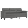 Juego de sofás con cojines 2 piezas tela microfibra gris oscuro von , Sofas - Ref: Foro24-3202340, Preis: 572,77 €, Rabatt: %