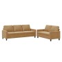 Juego de sofás con cojines 2 piezas terciopelo marrón by , Sofas - Ref: Foro24-3201523, Price: 493,27 €, Discount: %