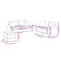 Juego de sofás con cojines 3 piezas cuero sintético capuchino von , Sofas - Ref: Foro24-3202169, Preis: 535,56 €, Rabatt: %