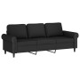 Juego de sofás con cojines 4 piezas terciopelo negro by , Sofas - Ref: Foro24-3202205, Price: 870,64 €, Discount: %