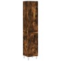 Aparador de madera contrachapada roble ahumado 34,5x34x180 cm von , Sideboards - Ref: Foro24-3199142, Preis: 99,37 €, Rabatt: %