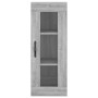 Aparador alto madera contrachapada gris Sonoma 34,5x34x180 cm de , Aparadores - Ref: Foro24-3199271, Precio: 119,10 €, Descue...
