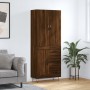 Aparador alto madera contrachapada marrón roble 69,5x34x180 cm von , Sideboards - Ref: Foro24-3198112, Preis: 161,41 €, Rabat...