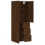 Aparador alto madera contrachapada marrón roble 69,5x34x180 cm von , Sideboards - Ref: Foro24-3198112, Preis: 161,41 €, Rabat...