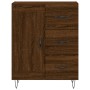 Aparador alto madera contrachapada marrón roble 69,5x34x180 cm von , Sideboards - Ref: Foro24-3198112, Preis: 161,41 €, Rabat...