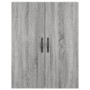Aparador alto madera contrachapada gris sonoma 69,5x34x180 cm by , Sideboards - Ref: Foro24-3198119, Price: 125,33 €, Discoun...