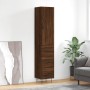 Aparador alto madera contrachapada roble marrón 34,5x34x180 cm von , Sideboards - Ref: Foro24-3198888, Preis: 109,18 €, Rabat...