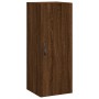 Aparador alto madera contrachapada roble marrón 34,5x34x180 cm von , Sideboards - Ref: Foro24-3198888, Preis: 109,18 €, Rabat...
