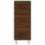 Aparador alto madera contrachapada roble marrón 34,5x34x180 cm von , Sideboards - Ref: Foro24-3198888, Preis: 109,18 €, Rabat...