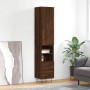 Aparador alto madera contrachapada roble marrón 34,5x34x180 cm von , Sideboards - Ref: Foro24-3198952, Preis: 102,05 €, Rabat...