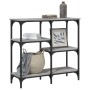 Mesa consola madera de ingeniería gris Sonoma 80x29x75 cm de , Mesas auxiliares - Ref: Foro24-834078, Precio: 53,72 €