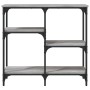 Mesa consola madera de ingeniería gris Sonoma 80x29x75 cm by , Side tables - Ref: Foro24-834078, Price: 53,72 €, Discount: %