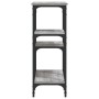 Mesa consola madera de ingeniería gris Sonoma 80x29x75 cm by , Side tables - Ref: Foro24-834078, Price: 53,72 €, Discount: %