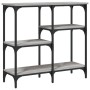 Mesa consola madera de ingeniería gris Sonoma 80x29x75 cm by , Side tables - Ref: Foro24-834078, Price: 53,72 €, Discount: %