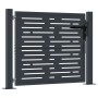 Puerta de jardín acero gris antracita diseño cuadrado 105x105cm von , Gartentore - Ref: Foro24-153191, Preis: 190,54 €, Rabat...