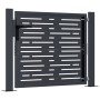 Puerta de jardín acero gris antracita diseño cuadrado 105x105cm de , Puertas de jardín - Ref: Foro24-153191, Precio: 190,56 €
