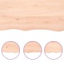 Estante de pared madera maciza roble sin tratar 140x30x(2-4) cm by , Shelves and shelves - Ref: Foro24-363580, Price: 45,21 €...