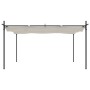 Pérgola con cubierta retráctil color crema 395x292x230 cm von , Zelte und Pavillons - Ref: Foro24-360117, Preis: 312,77 €, Ra...