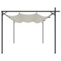 Pérgola con cubierta retráctil color crema 395x292x230 cm von , Zelte und Pavillons - Ref: Foro24-360117, Preis: 312,77 €, Ra...