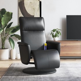 Sillón reclinable masaje con reposapiés cuero sintético negro von , Sessel - Ref: Foro24-356557, Preis: 251,33 €, Rabatt: %