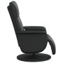 Sillón reclinable masaje con reposapiés cuero sintético negro by , Armchairs - Ref: Foro24-356557, Price: 223,54 €, Discount: %