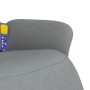 Sillón reclinable de masaje con reposapiés tela gris claro von , Sessel - Ref: Foro24-356613, Preis: 263,43 €, Rabatt: %