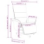 Sillón reclinable de masaje con reposapiés tela gris claro von , Sessel - Ref: Foro24-356613, Preis: 263,43 €, Rabatt: %