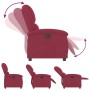 Sillón reclinable de terciopelo rojo tinto von , Sessel - Ref: Foro24-371802, Preis: 226,45 €, Rabatt: %