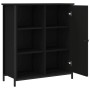 Aparador de madera de ingeniería negro 70x30x80 cm von , Sideboards - Ref: Foro24-835494, Preis: 70,22 €, Rabatt: %