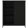 Aparador de madera de ingeniería negro 70x30x80 cm von , Sideboards - Ref: Foro24-835494, Preis: 70,22 €, Rabatt: %