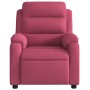 Sillón de masaje reclinable de terciopelo vino tinto von , Sessel - Ref: Foro24-373516, Preis: 263,34 €, Rabatt: %